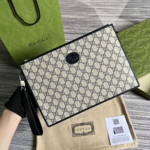 Handbag with GG Supreme fabric