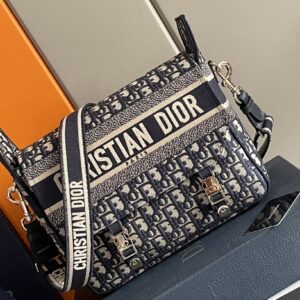 Camouflage patterned messenger bag