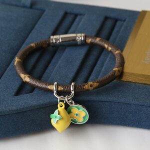 Lixia new flower skin series leather bracelet
