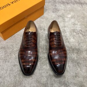 Men's Classic Oxford Brogue Dress Shoes