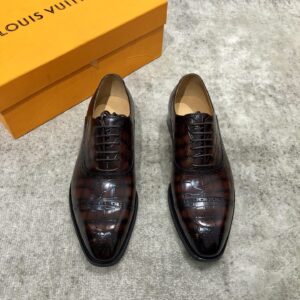 Men's Classic Oxford Brogue Dress Shoes