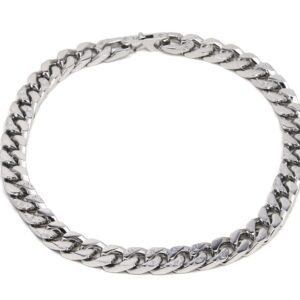 Louis Vuitton LV Chain Links steel logo necklace
