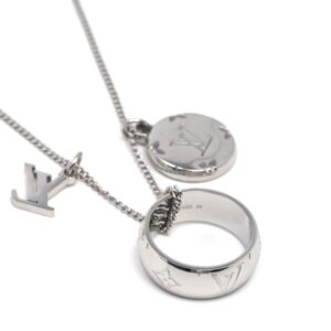 Louis Vuitton Ring Pendant Necklace