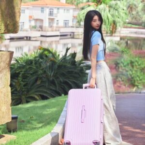 2022 Limited Lavender Purple Suitcase
