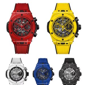 Ferrari red ceramic Big Bang watch