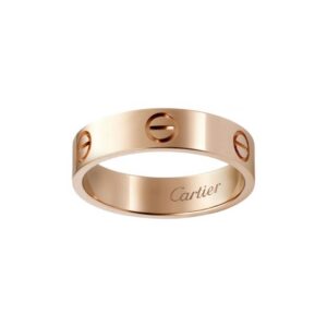 Cartier LOVE 18K Rose Gold Ring 5.5mm