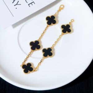 Black Gemstone Bracelet