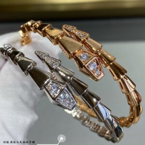 Bvlgari end-to-end diamond bracelet