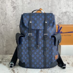 Christopher Mid Backpack Blue Flower