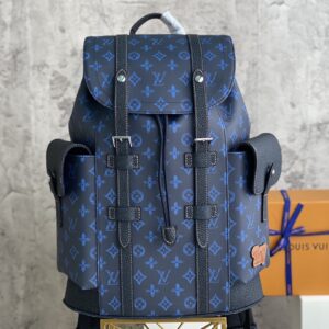 Christopher Mid Backpack Blue Flower