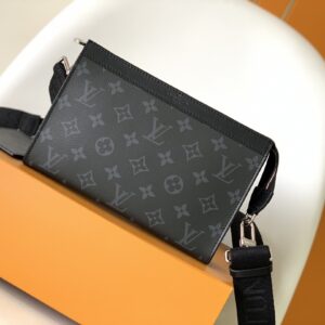 Alpha Wearable wallet with monogram eclipse