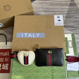 GG Heart Zero Wallet Hand Bag