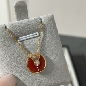 Red Ka amulet necklace