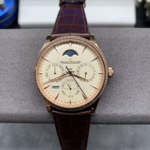 V9 diamond-bezeled anniversary calendar watch