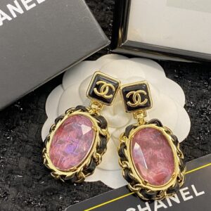 CHANEL 23K Baroque Gem Earrings