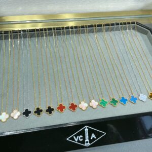 VCA four leaf necklace collection