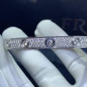 Cartier full stars diamond bracelet boutique design