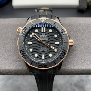 Omega dark mother of pearl Seamaster 300 watch