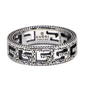 Gucci Narrow Square G Ring