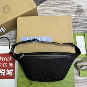 Super G All Black Waist Pack