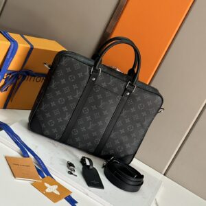 Voyage Briefcase with Damier Graphite Canvas