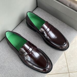 Bottega Veneta leather formal dress shoes