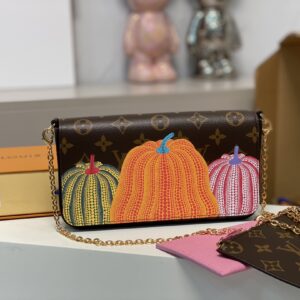 Pochette Felicy pumpkin bag