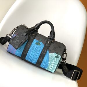Keepall XS Mini bag with pumpkin pattern
