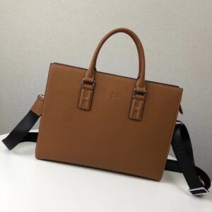 Men Messenger Bag with Genuine Calf Leather