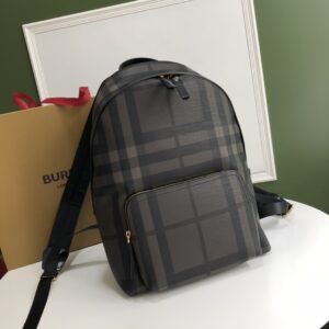 Durability London checked pattern backpack