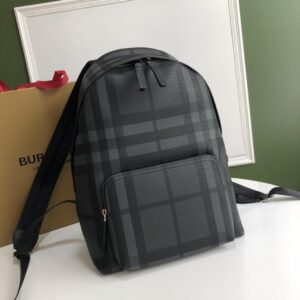 Durability London checked pattern backpack