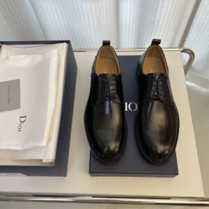 Dior leather formal derby shoes