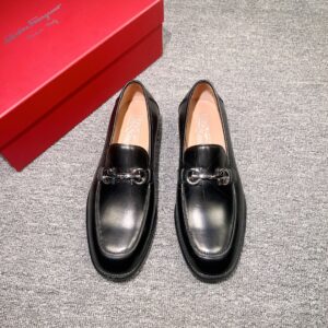 Ferragamo men's leather shoe