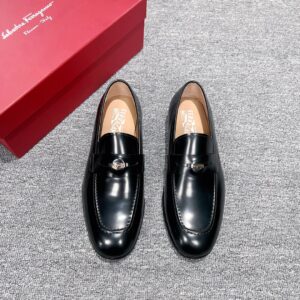Ferragamo men's leather shoe