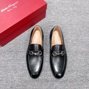 Premium men's leather loafers