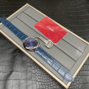 AF Cartier Blue Air-Balloon Blue Face Blue Leather