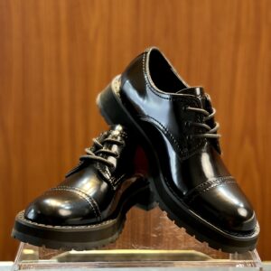 McQueen thick sole buckle monk shoes
