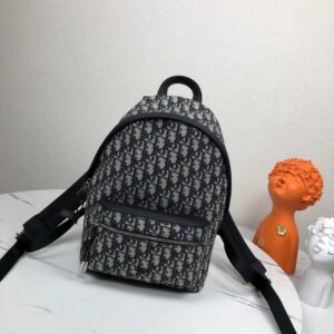 Dior Rider shoulder backpack with beige black Oblique