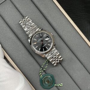 Rolex Datejust 41mm Black Steel Dial