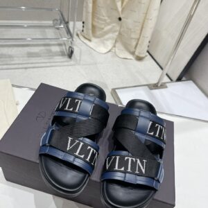 Valentino FW23 Roman Stud Turtl slide sandals