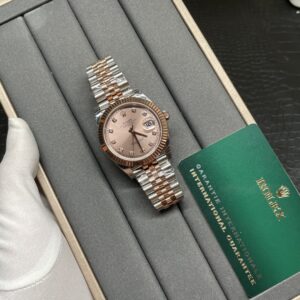 Datejust Series 41mm Inter Rose Gold Champagne Dial
