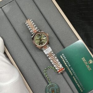 Top Version Datejust Series 28mm Female Green Dial Swiss 2671