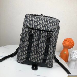Dior Explorer shoulder backpack with beige black Oblique