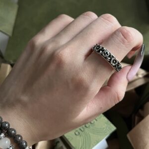 Gucci Double G Flower Vintage Ring