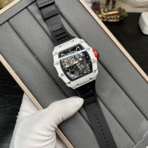 Carbon fiber tourbillon watch