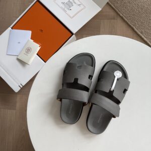 H brand cow leather functional cool sandals
