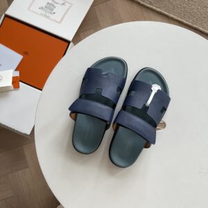 H brand cow leather functional cool sandals