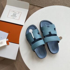 H brand cow leather functional cool sandals