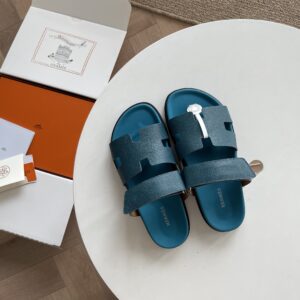 H brand cow leather functional cool sandals