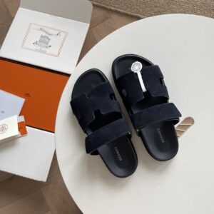 H brand cow leather functional cool sandals